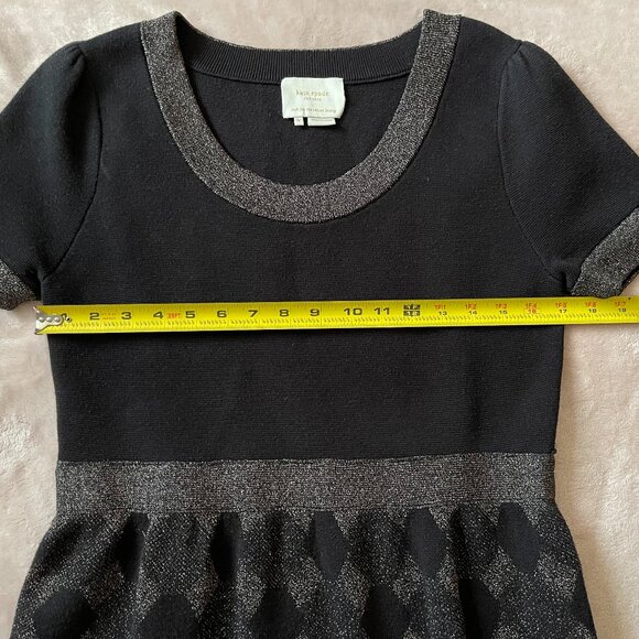 Kate Spade Argyle Shimmer Sweater Dress - Picture 4 of 7